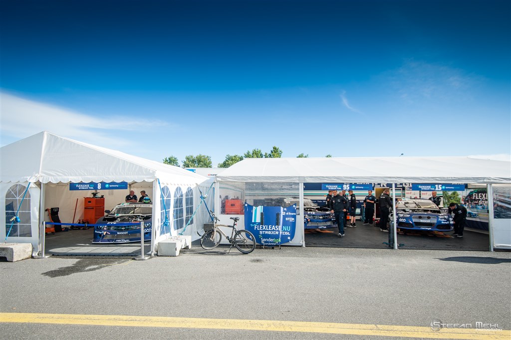 Team Flexlease.nu's 3 biler
(Foto: Stefan Mehl Ludvigsen)